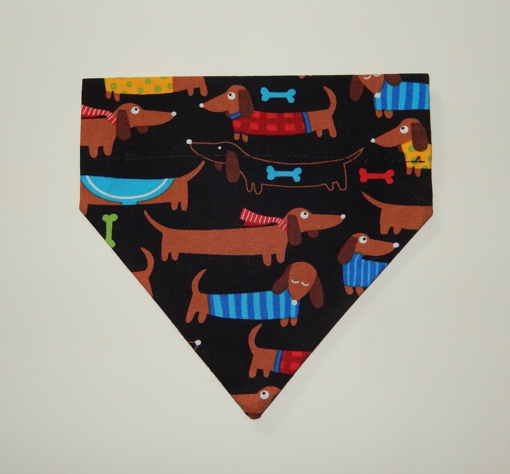 DACHSHUND SCARVES/BANDANAS--SMALL
