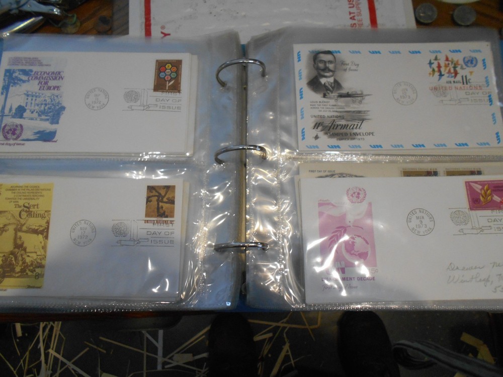 united nations first day covers 1970-80