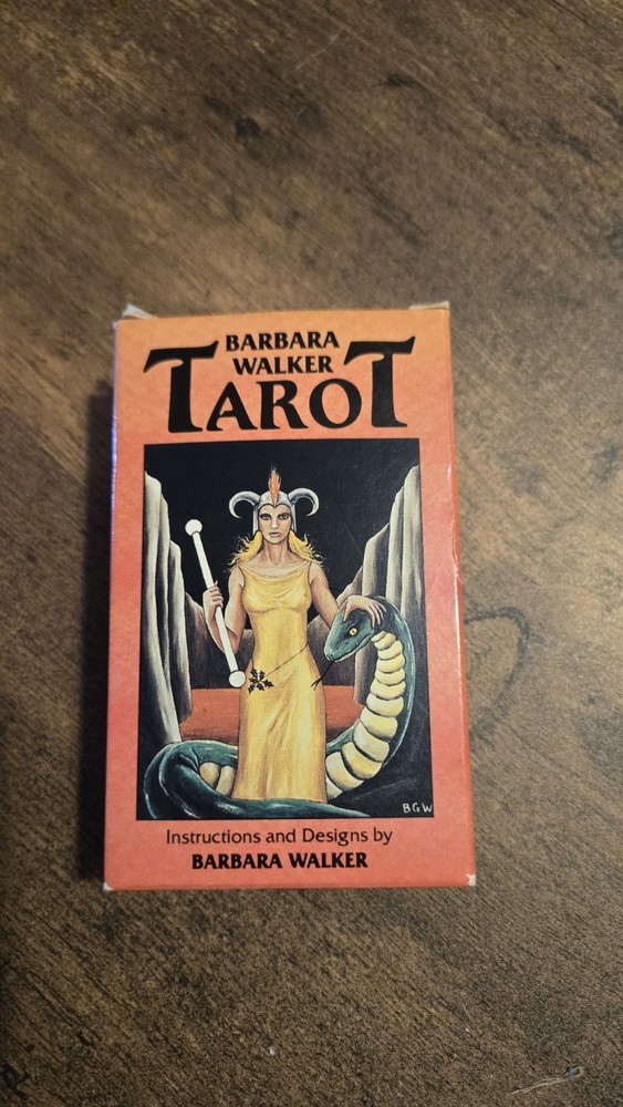 Barbara Walker 1986 Vintage Tarot Card Set Complete Deck