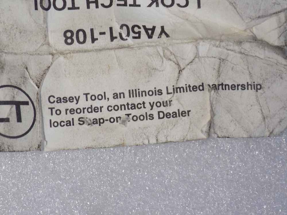 Snap-On/Casey Tool YA501-108 Lock Tech Tool