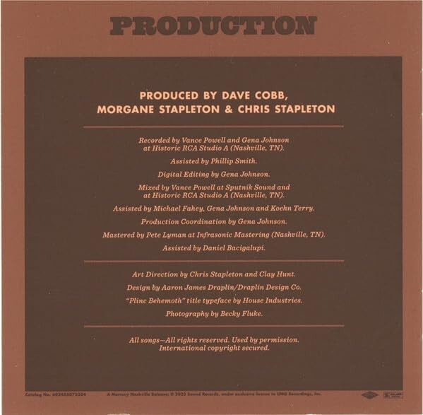 Chris Stapleton – Higher CD - Fifth Studio Album - NEW