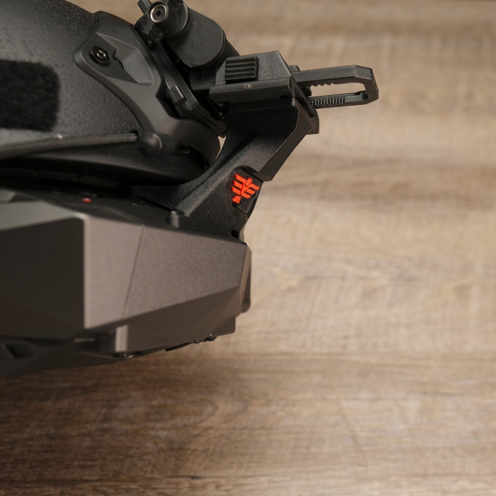 SOLID UAVS Kingcobra - Orqa FPV.One Pilot & Race Goggle Helmet Mount Adapter