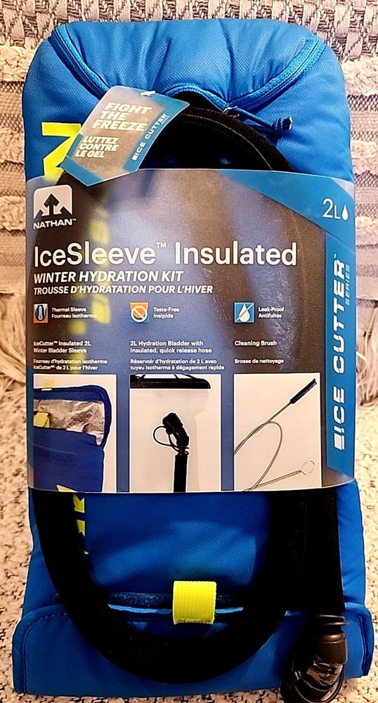 Nathan IceSleeve Insulated 2L Winter Hydration Kit NWT