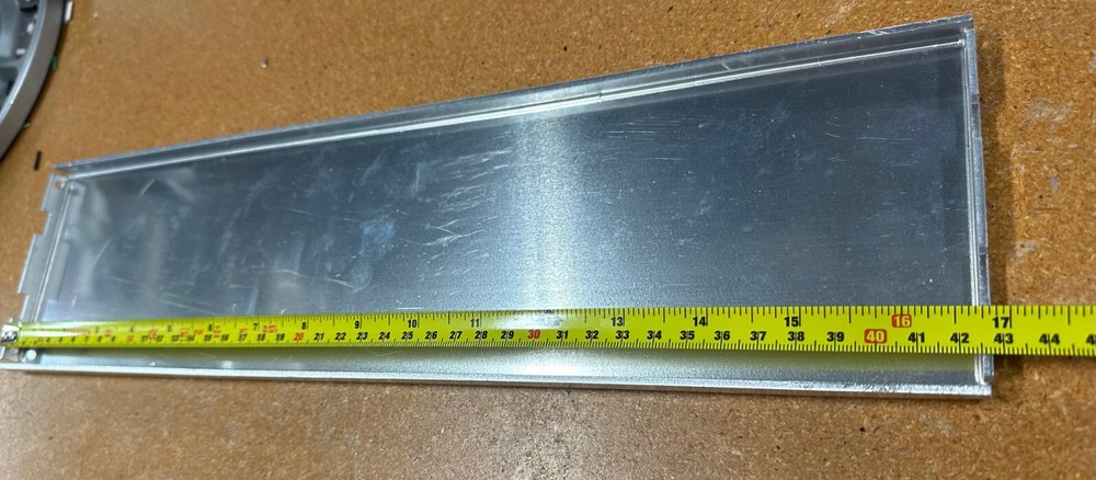 3U Aluminum 19" Rack Mount Cabinet Rear Panel