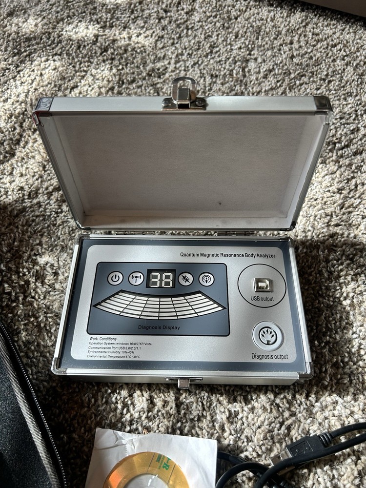 New version Quantum Magnetic Resonance Analyzer Body Analyzer checking 52 report