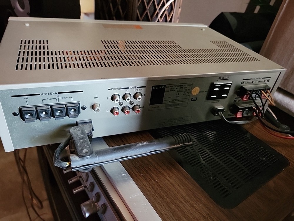SONY STR-V15 Stereo Receiver Programmable Presets Tested