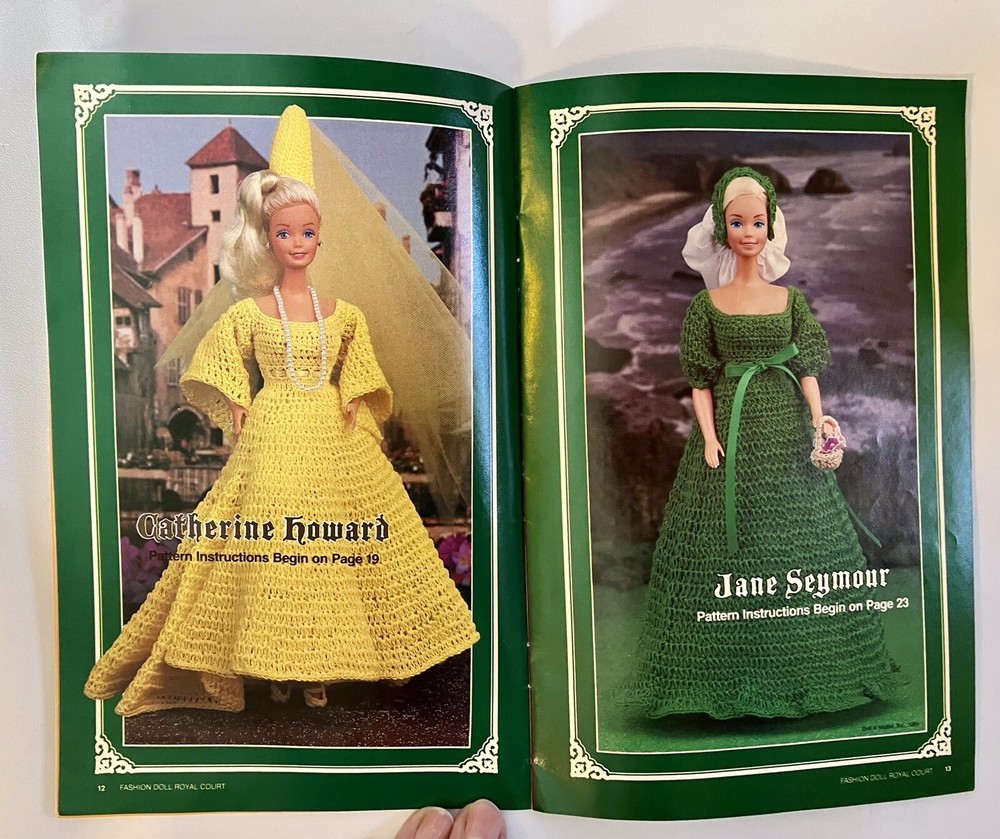 Historical Barbie Knitted Clothing Patterns.