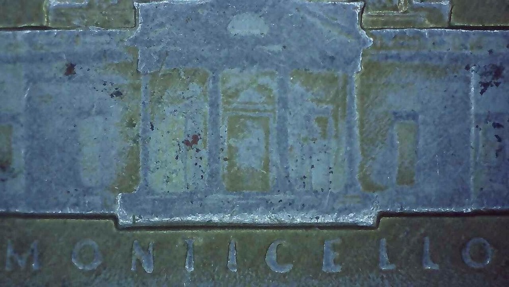 1980 D Nickel error DDR/FMM.
