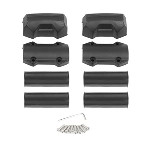 Worldmotop Universal for 2PCS 23MM Motorcycle Engine Guard Bumper Protector