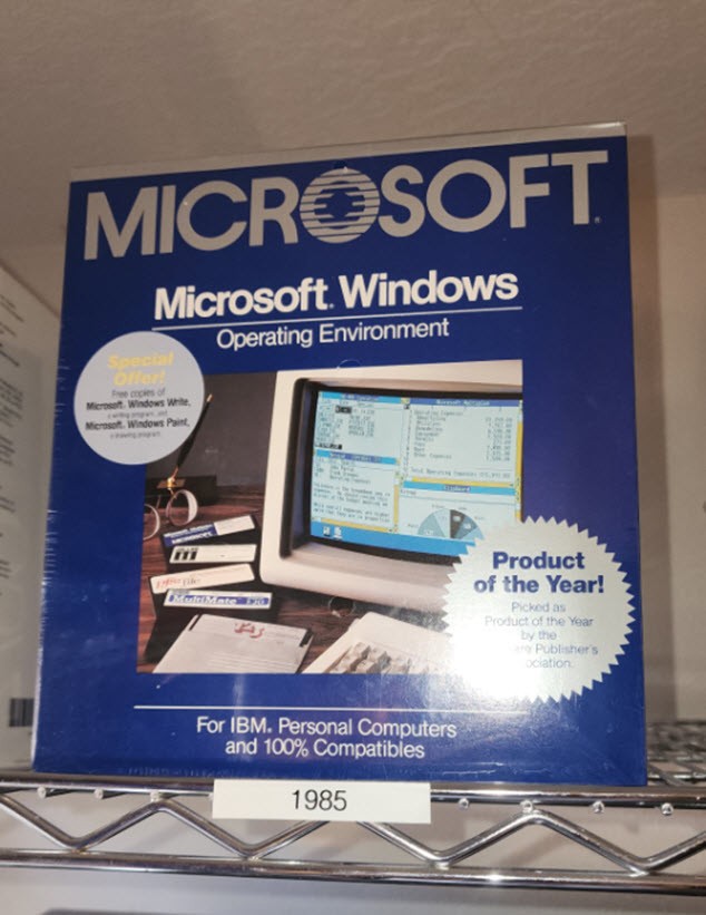 Microsoft Windows Version 1.03 OS Software Part 050-050V103