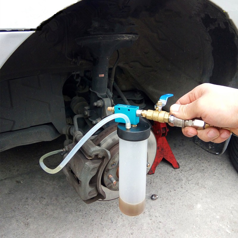 Brake Fluid Replacement Tool Pump Oil Drained Tools Air Extractor Bleeder Kit /