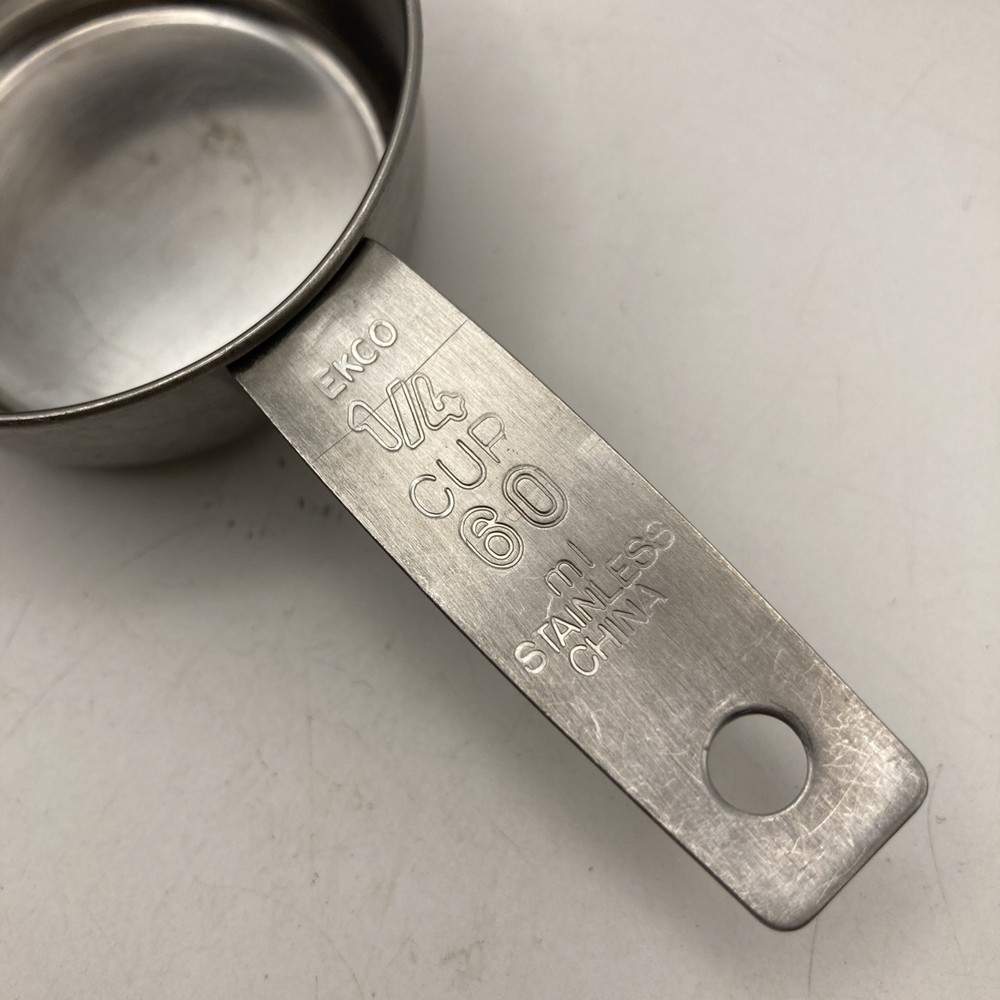 VTG ECKO 1/4 Cup 60ml Nesting Stainless Measuring Cup ONLY Replacement Nesting