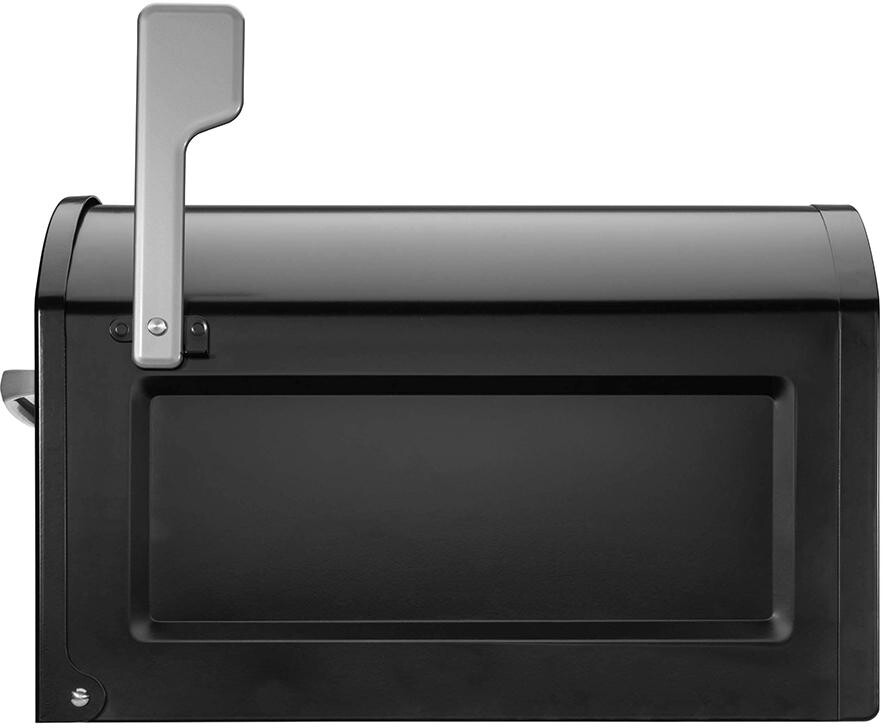 Centennial Post Mount Parcel Mailbox Premium Silver Handle Extra Large Durable