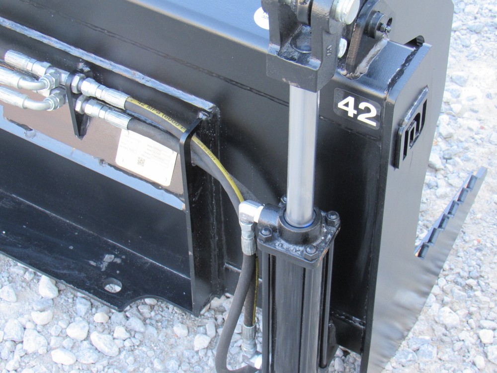 42" Root Rake Clam Grapple Attachment Fits Mini Skid Steer