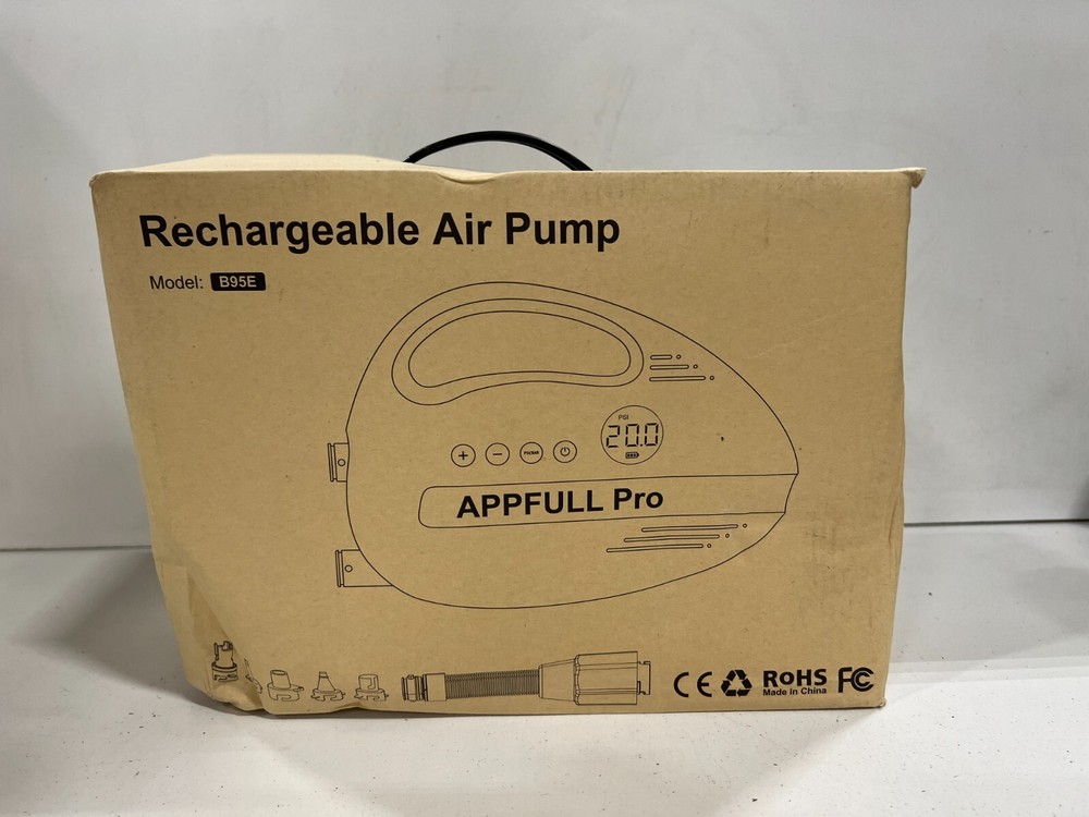APPFULL Rechargeable Air Pump Model B95E
