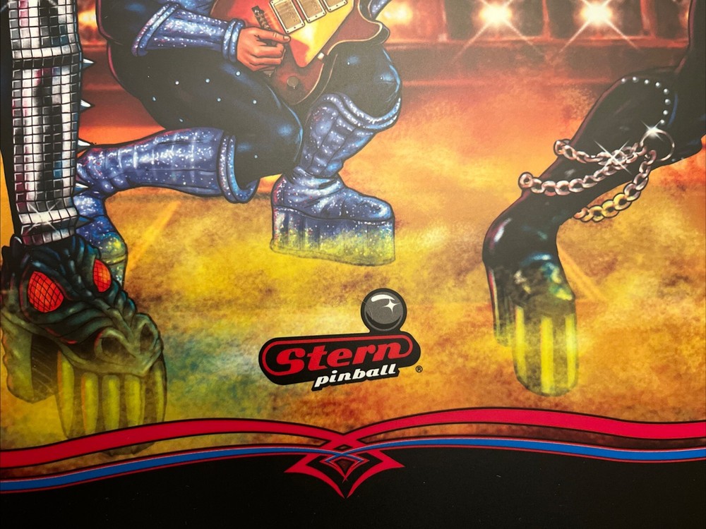 Stern KISS Pro Pinball Translite