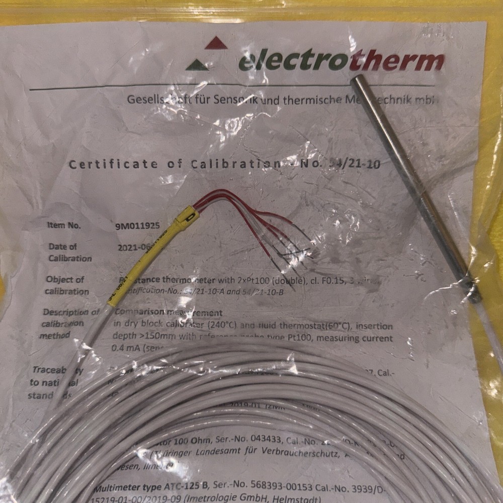 NEW GENUINE ELECTRO-THERM electrotherm 9M011925 PROBE