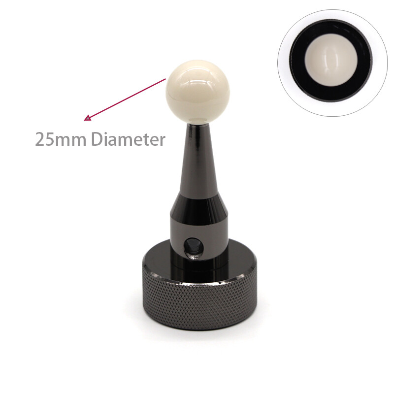 Precision 25mm Diameter ceramic ball with base Reference ball Calibration Sphere