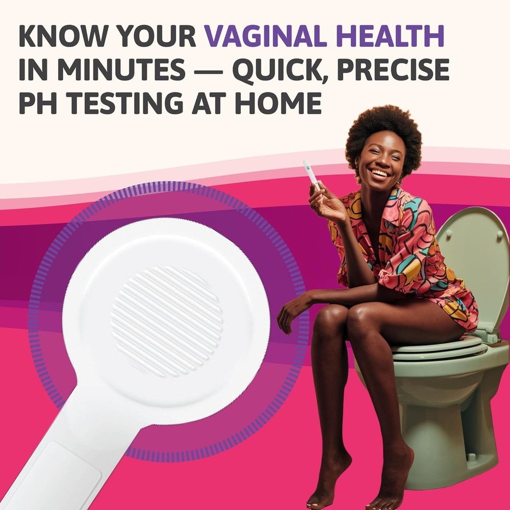 Vaginal pH Testing Made Easy - Dual Kit for Yeast and BV Detection