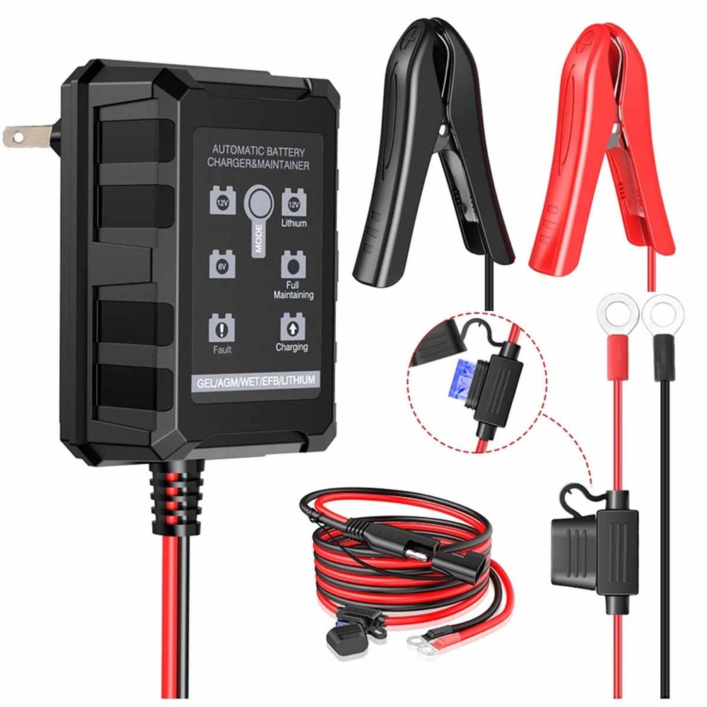 6V 12V 14.4V battery charger with timer protection function