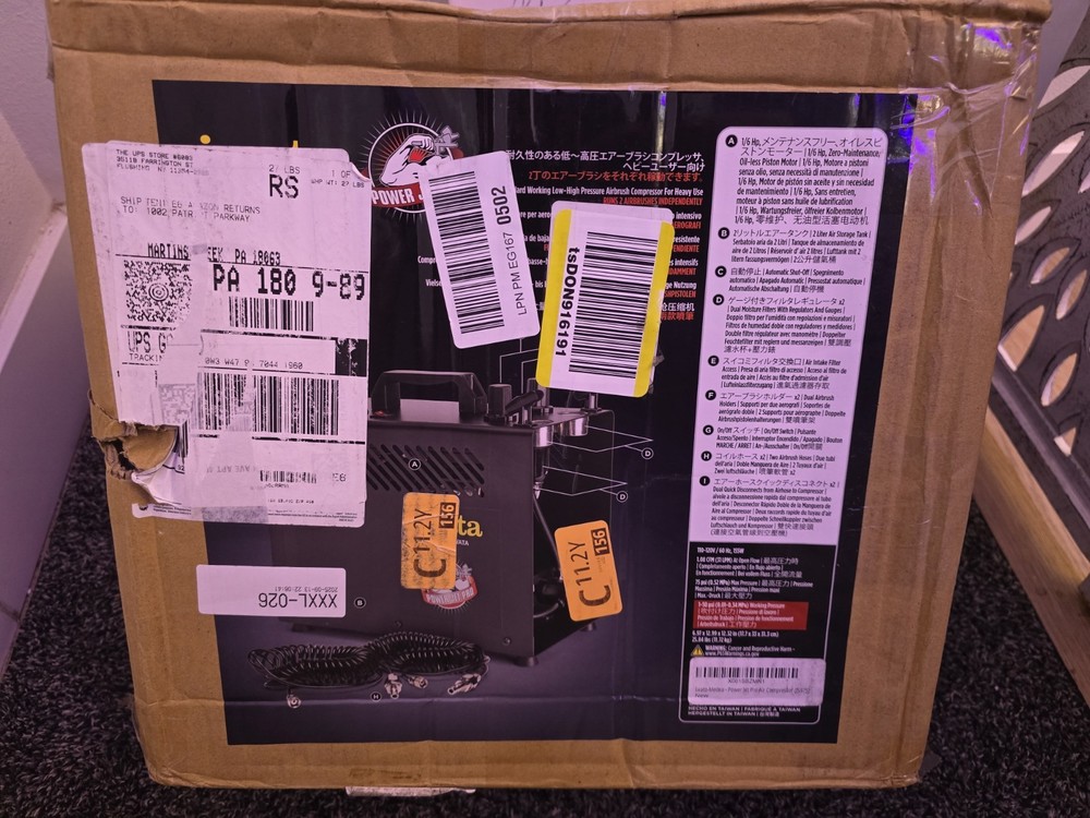 Iwata IS975 Medea Power Jet Pro Air Compressor