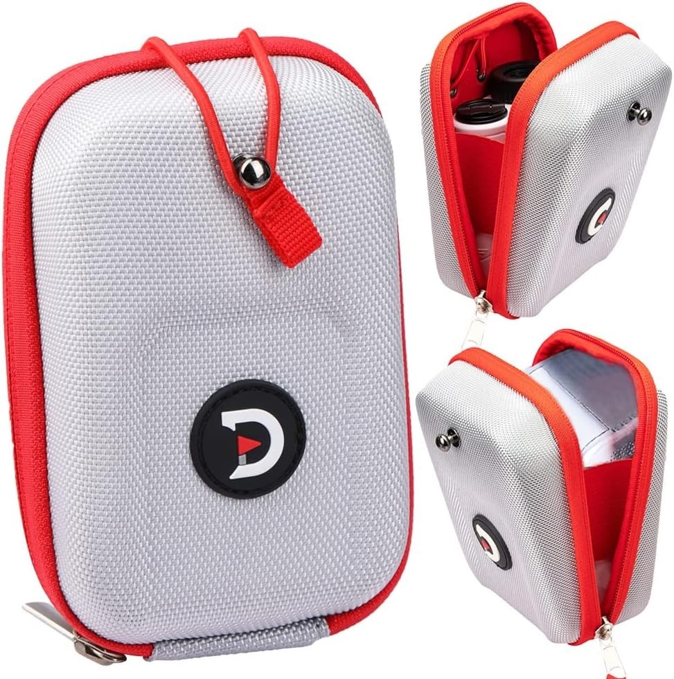 White Golf Range Finder Case - 100% Compatible with Most Rangefinders Brands:...