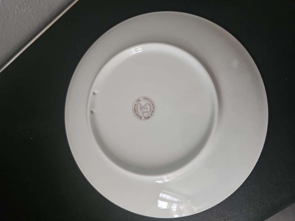 Ceramic Hen Rooster Decorative Plate