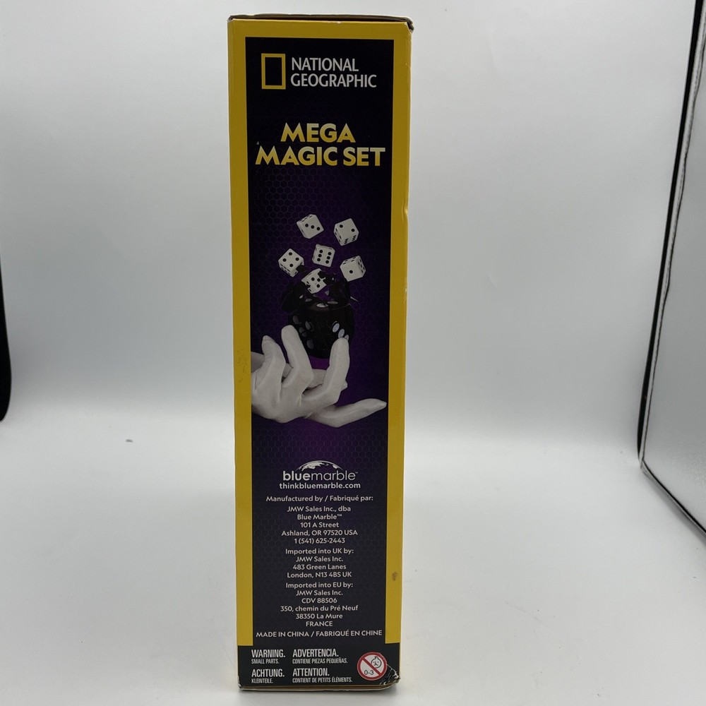 National Geographic Mega Magic Set - More Than 75 Tricks - Damaged Box