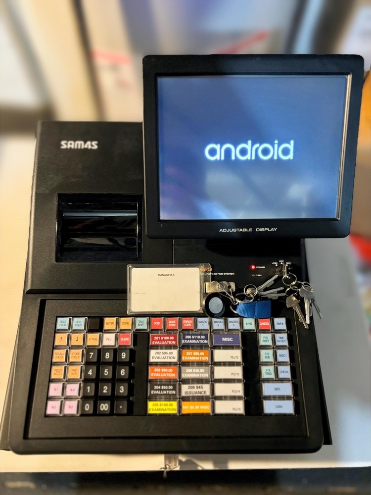 Sam4s SAP-630RT Touch Screen Android POS System w/License & Scanner
