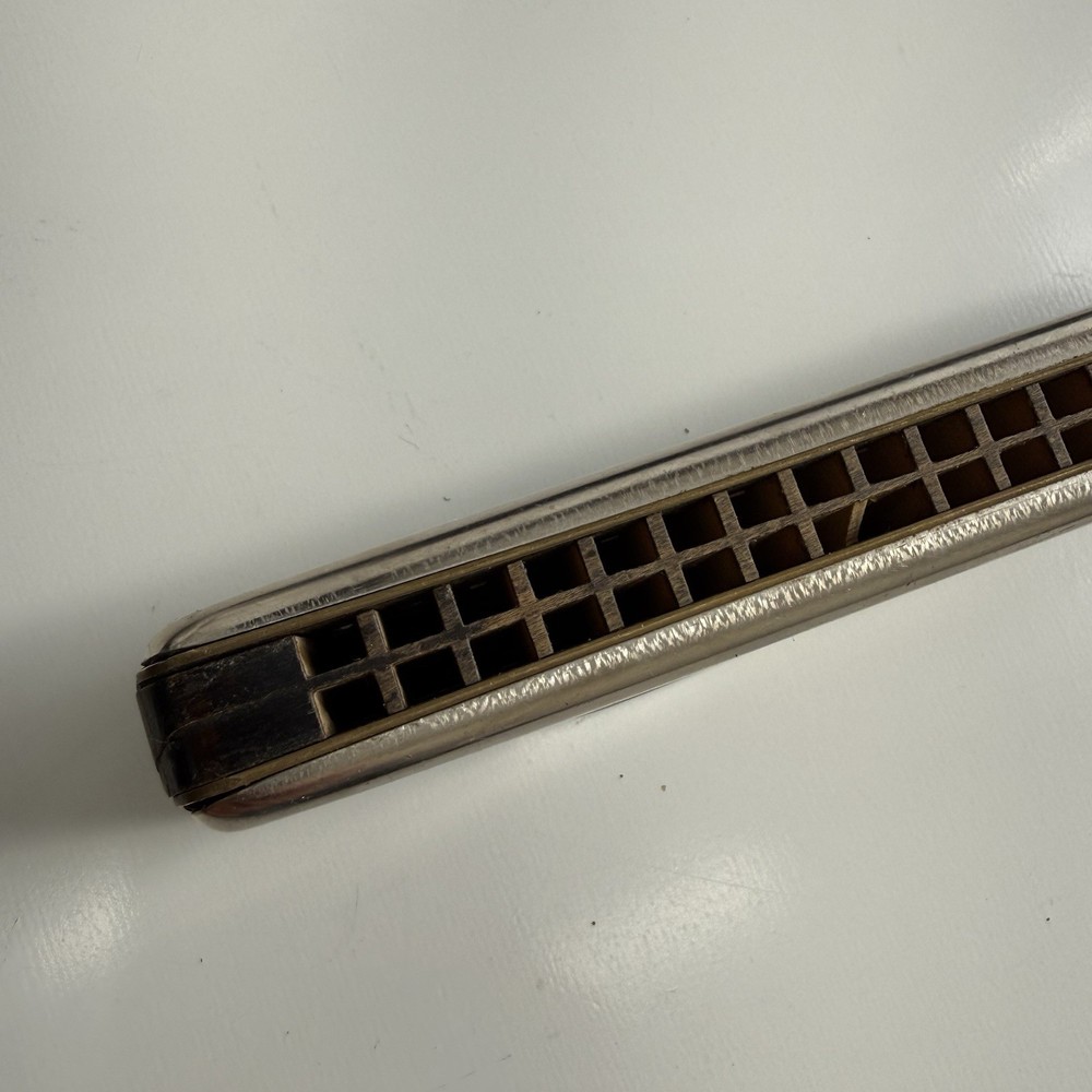 M Hohner ECHO Grand Prix German Made Curved Harmonica