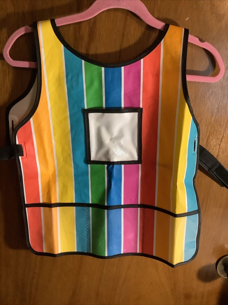Melissa And Doug Art Apron ~ Easy Wipe Off