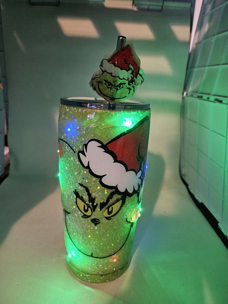 20oz Grinch Led TUMBLER