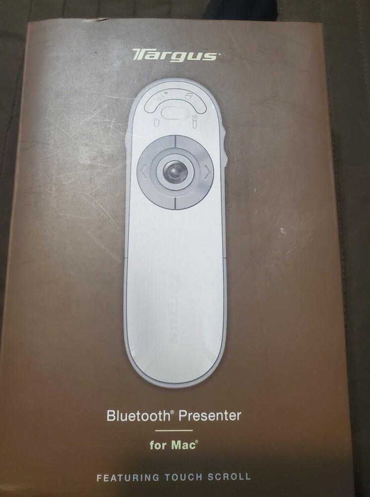 Targus Bluetooth Presenter for Mac with Touch Scroll BRAND NEW IN BOX!!!! 7-4