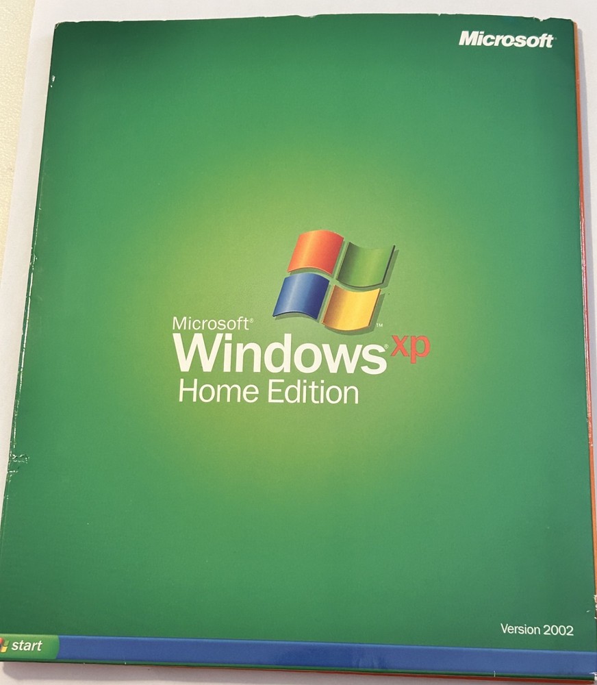 MICROSOFT WINDOWS XP HOME EDITION UPGRADE Version 2002 CD USED PREOWNED