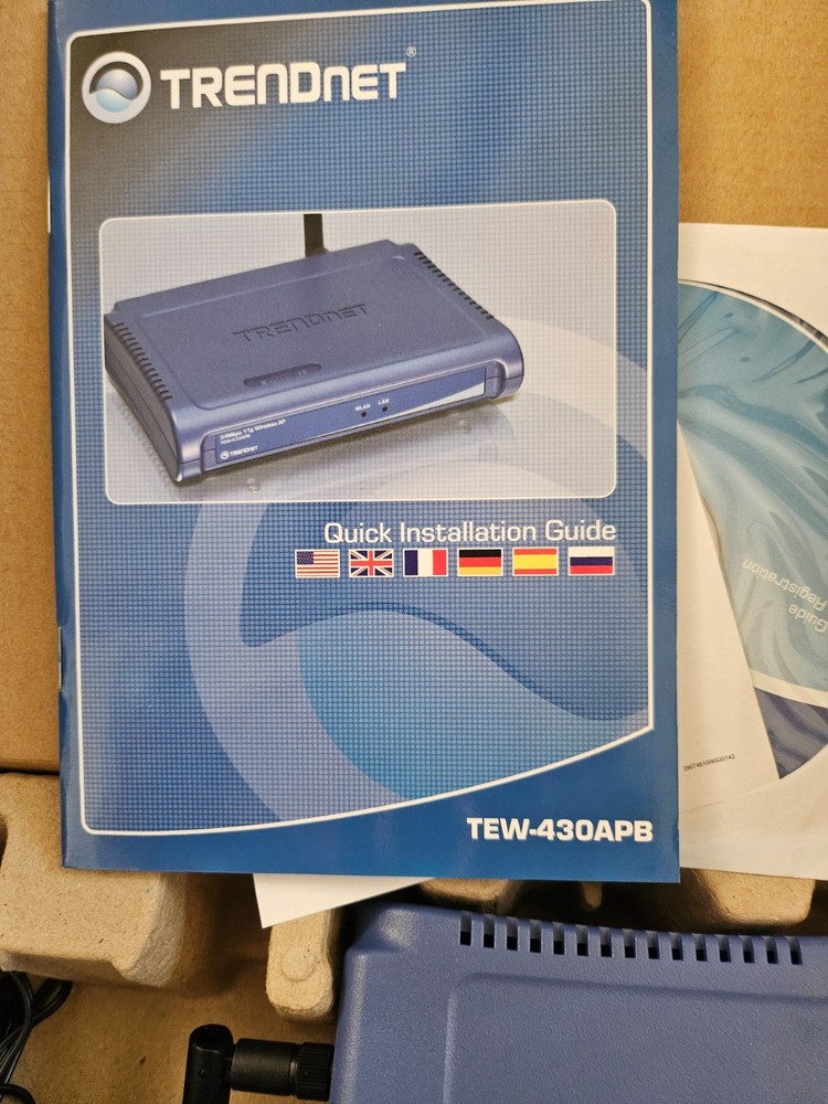 Trendnet 11g Wireless AP TEW-43OAPB