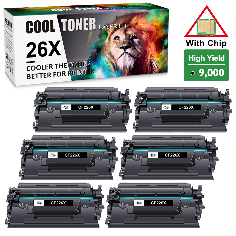 CF226A CF226X Black Toner For HP 26A 26X LaserJet Pro M402n M402dw M426fdw Lot
