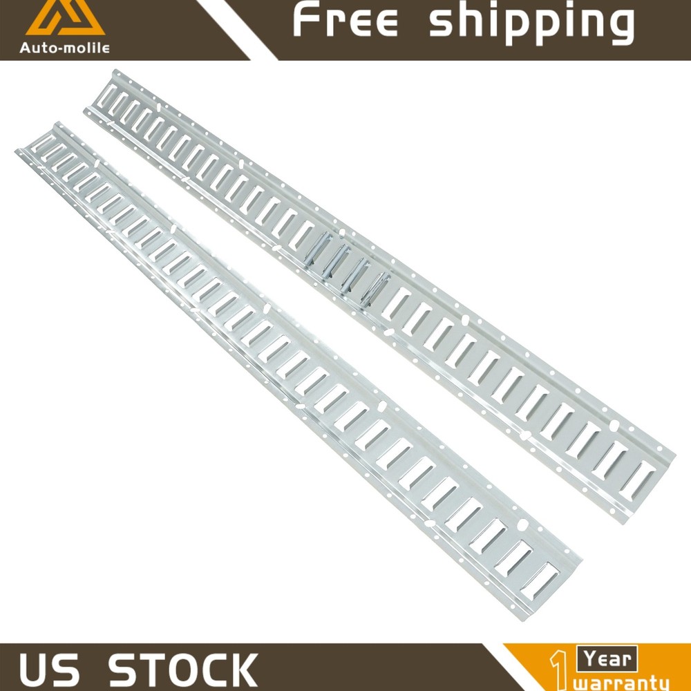 Horizontal High Quality For Vans Durable 12 Pack 5' E Track Tie Down Rail Syste