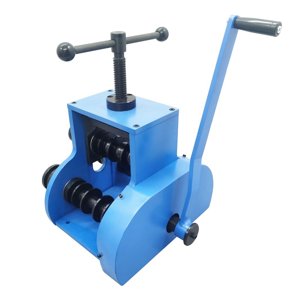 DH-SG Hand-Cranked Pipe Bender Square Pipe/Round Pipe Arc Bending Machine