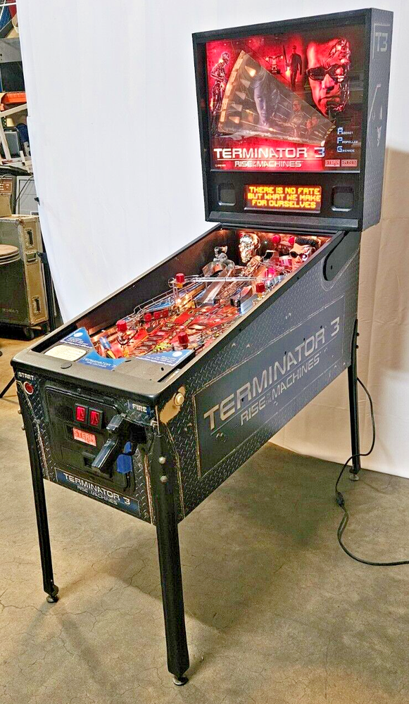 Terminator 3 Pinball Machine 2003 - Stern - 2014