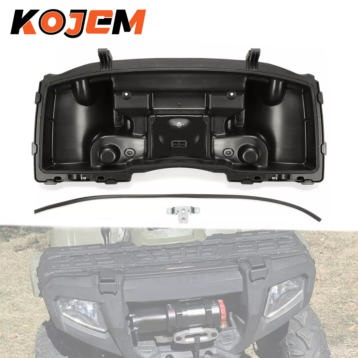 For Polaris Sportsman 400 450 500 600 700 800 Front Lower Storage Box #2203484