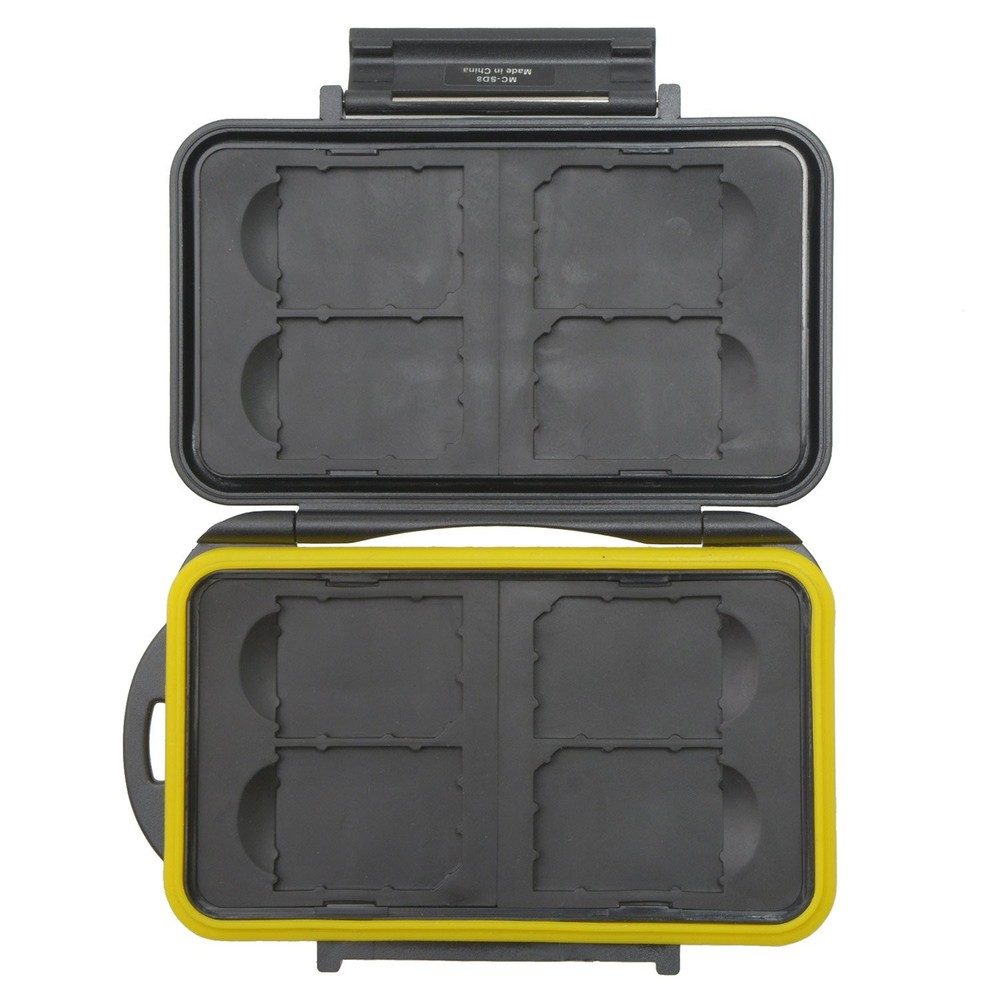 JJC MC-SD8 Memory Storage Case for 8X SD Card Black