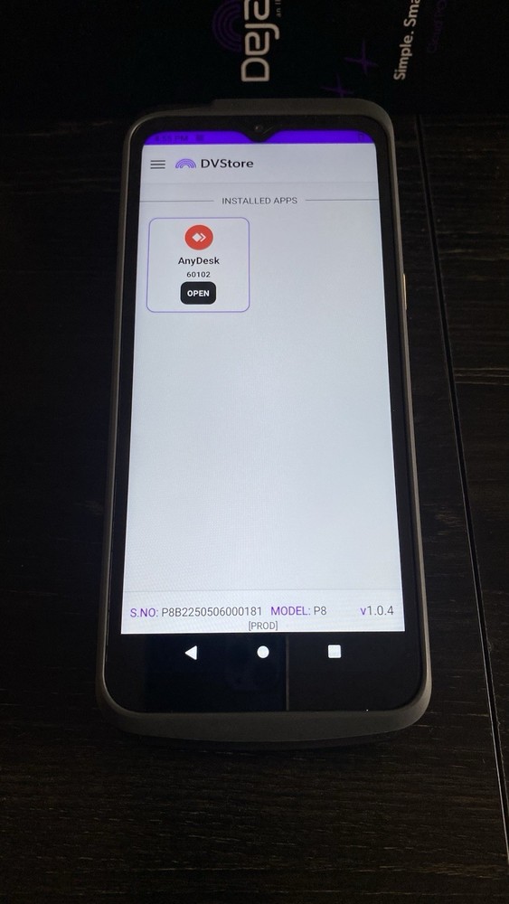 Dejavoo P8 Wireless POS Terminal