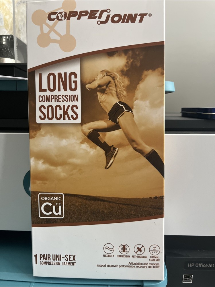 Copper Joint Long Compression Socks Uni-sex