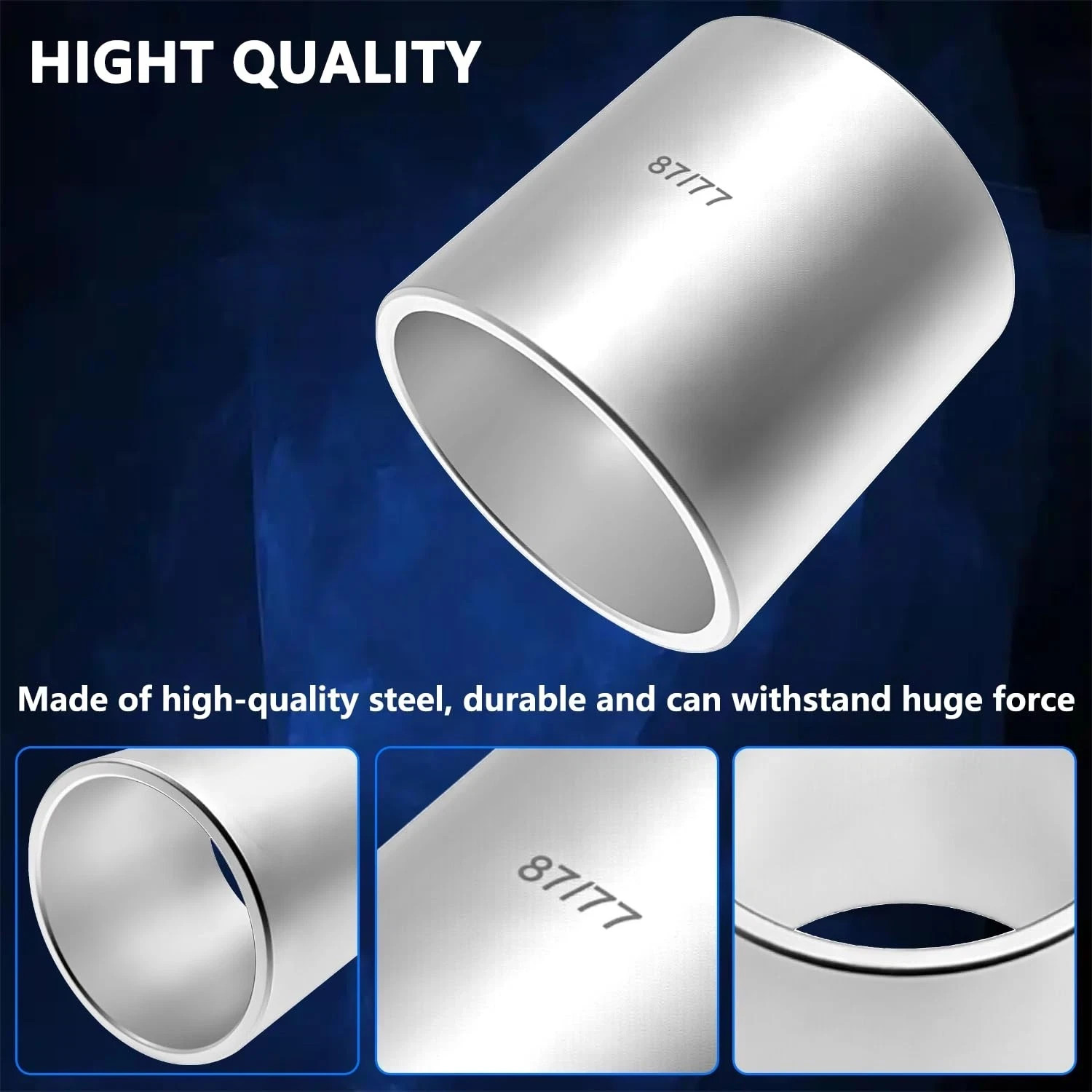 37PCS Universal Pull & Press Sleeve Kit Bearing Bushing Removal Install Tool