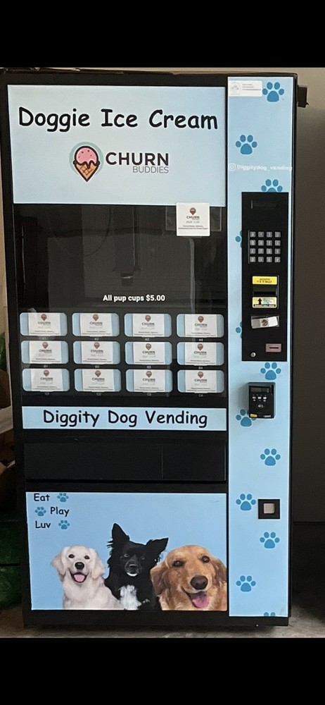 Doggie Ice Cream Vending Machine
