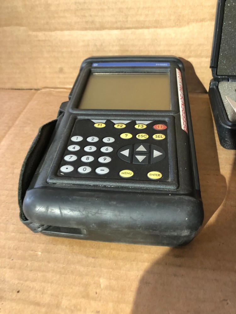 GE PM880 Portable Hygrometer Set Sample System Moisture Analyzer Kit