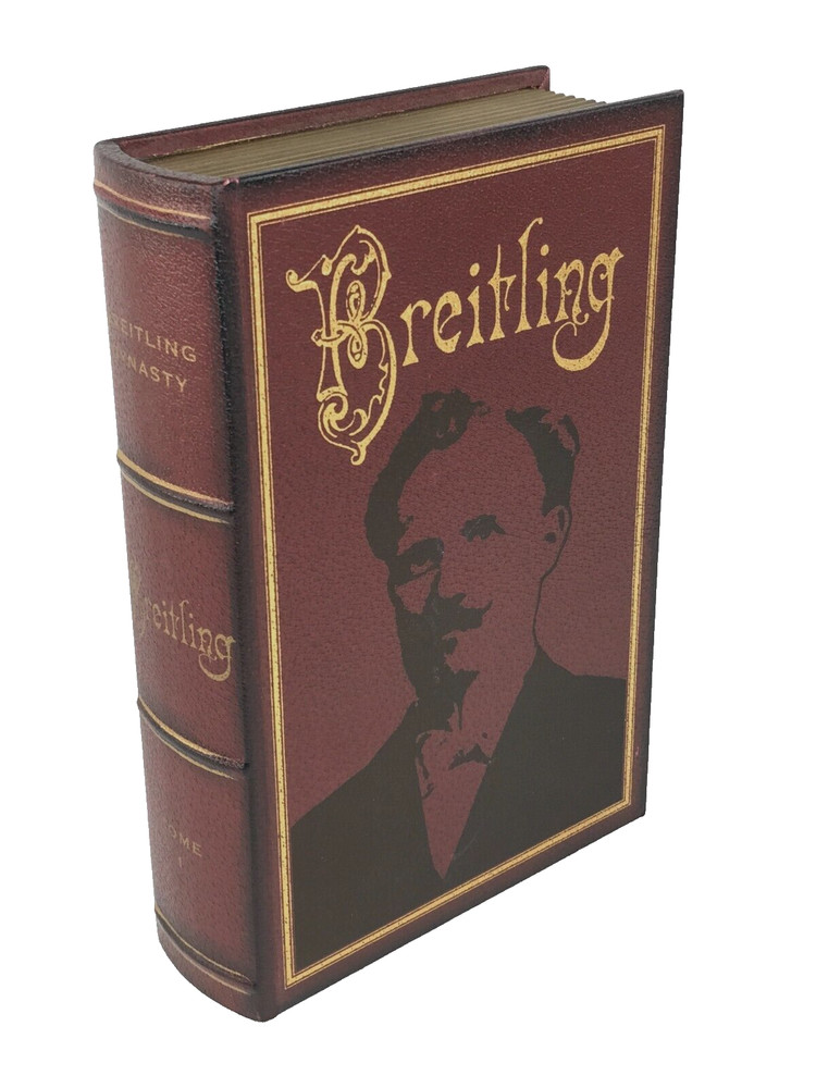 Breitling Book Safe Lock Box With Key