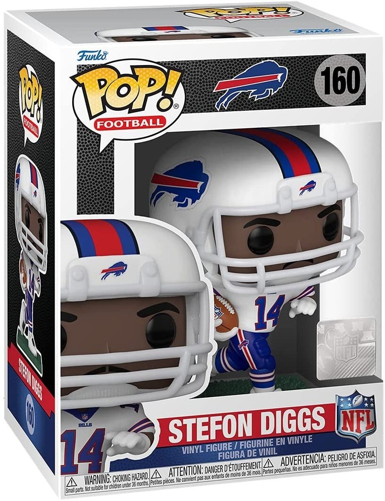 FUNKO POP! NFL: Stefon Diggs Buffalo Bills Home Uniform New!