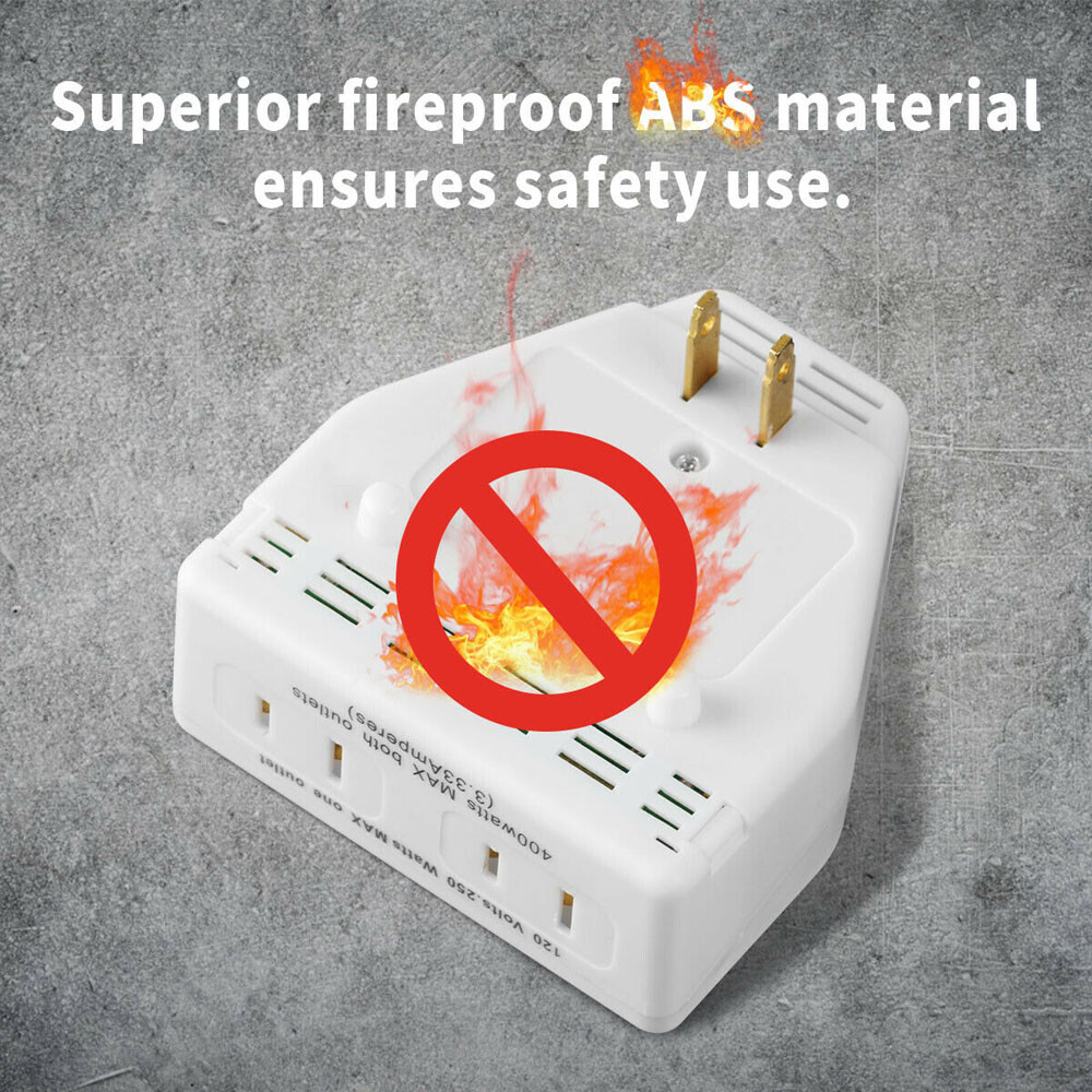 Clapper Sound Activated Clap On/Off Light Switch Wall Socket Outlet Adapter