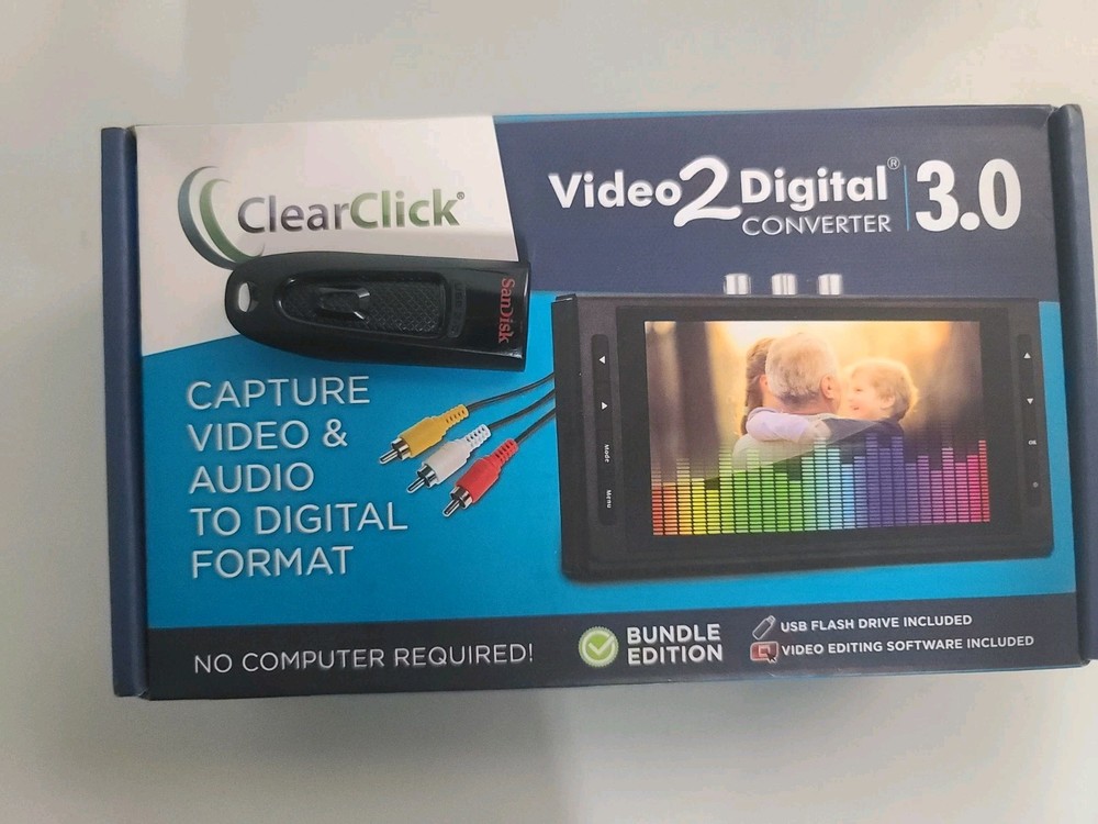 ClearClick Video to Digital Converter 3.0 Third Generation Bundle Edition w/ USB